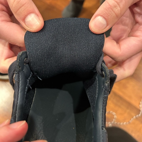 Good Man Brand Triumph Trainers Navy Blue Mens 9 Suede - Picture 8 of 10